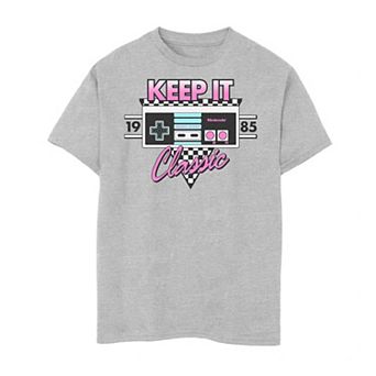 Boys 8-20 Nintendo 1985 Classic NES Controller Graphic Tee