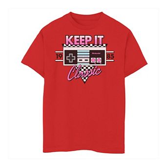 Boys 8-20 Nintendo 1985 Classic NES Controller Graphic Tee