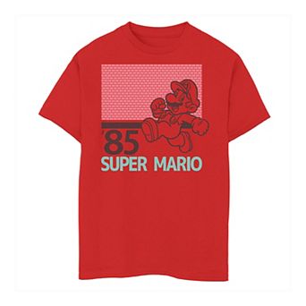 Boys 8-20 Super Mario Bros. '85 Kanji Portrait Tee