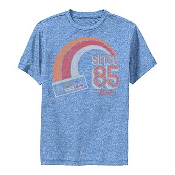 Boys 8-20 Nintendo Nes Rainbow Retro Logo Tee