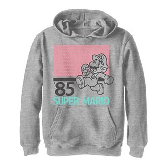 Boys 8-20 Nintendo Super Mario Bros. '85 Kanji Portrait Hoodie