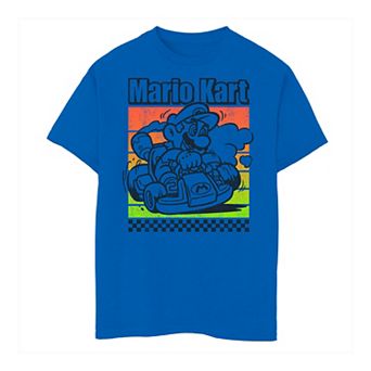 Boys 8-20 Nintendo Mario Kart Color Pop Graphic Tee
