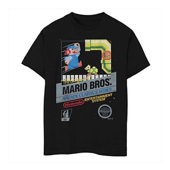 Boys 8-20 Nintendo Super Mario Bros. Arcade Series Classic Graphic Tee