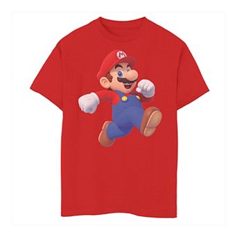 Boys 8-20 Nintendo Super Mario Bros. Mario Running Man Graphic Tee