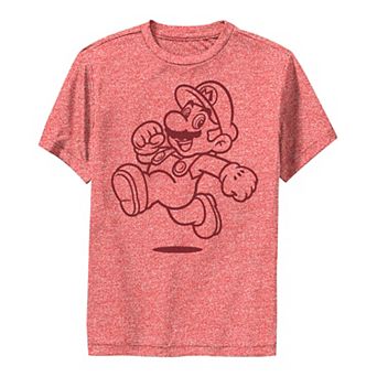 Boys 8-20 Super Mario Bros Front Runner Poster Tee