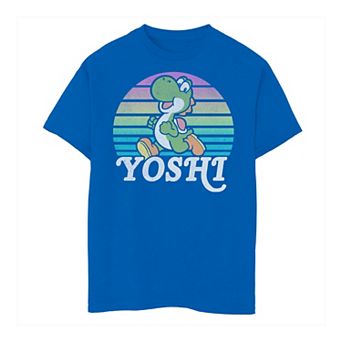 Boys 8-20 Nintendo Super Mario Yoshi Retro Graphic Tee