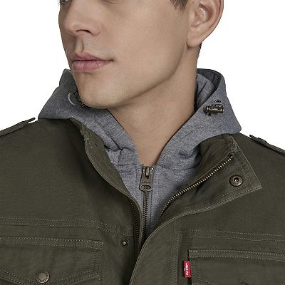 Men's Levi's® Hooded Sherpa Lined Trucker Jacket