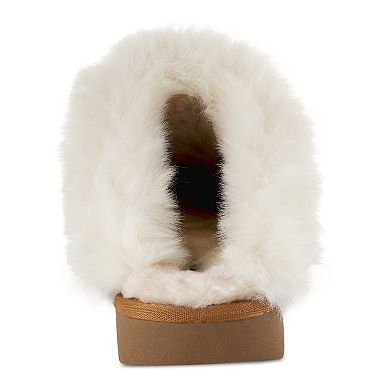 Flexus by Spring Step Lionheart Women's Faux-Fur Scuff Slippers 