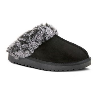 Flexus by Spring Step Lionheart Women's Faux-Fur Scuff Slippers