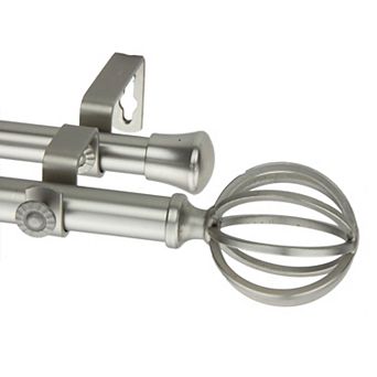 Rod Desyne Cage 13/16" Double Curtain Rod