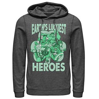 Men's Marvel St. Patty's Earth's Luckiest Heroes Hoodie