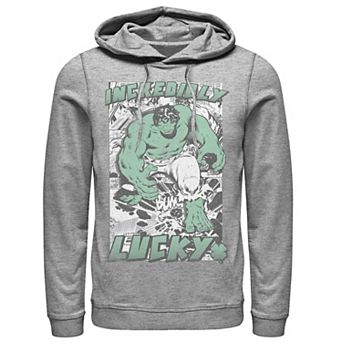 Men's Marvel Hulk Incredibly Lucky St. Patrick's Hoodie