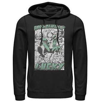 Men's Marvel Spider-Man Amazingly Lucky St. Patrick's Hoodie