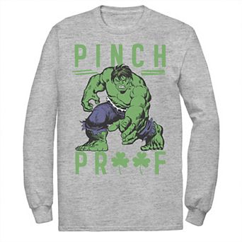 Men's Marvel St. Patty's Vintage Hulk Pinch Proof Tee