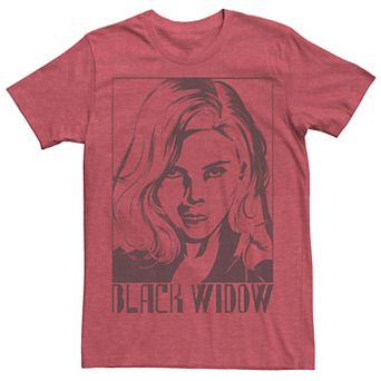 Men's Marvel Tie Dye Widow Tee
