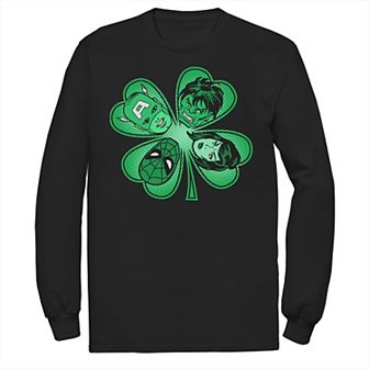Men's Marvel Avengers Shamrock Head Shot Tee