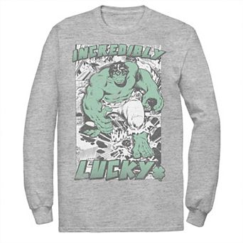 Men's Marvel Hulk Incredibly Lucky St. Patrick's Tee