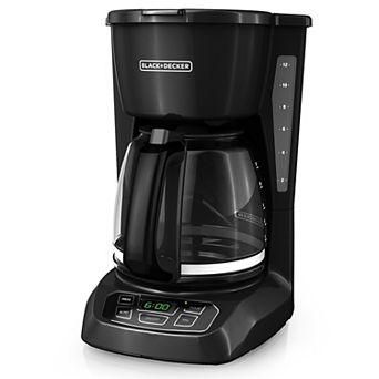 BLACK+DECKER™ 12 cup Black Programmable Coffee Maker