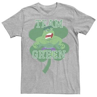 Men's Marvel Hulk Team Green St. Patrick's Day Poster Tee