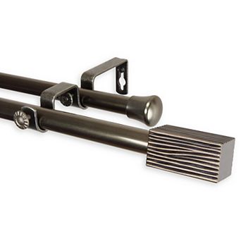 Rod Desyne Alder 13/16" Double Curtain Rod
