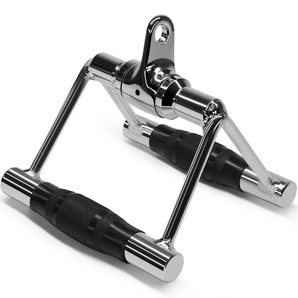 Fitness Maniac Seated Row Double D Handle Cable Attachment Revolving