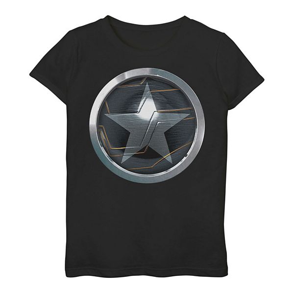Girls 7-16 Marvel The Falcon And The Winter Soldier Bucky Shield ...