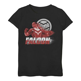 Girls 7-16 Marvel The Falcon And The Winter Soldier Falcon Action Shot Graphic Tee