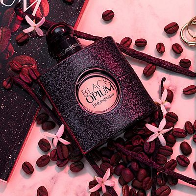 Yves Saint Laurent Black Opium Eau de Parfum with Coffee & White
