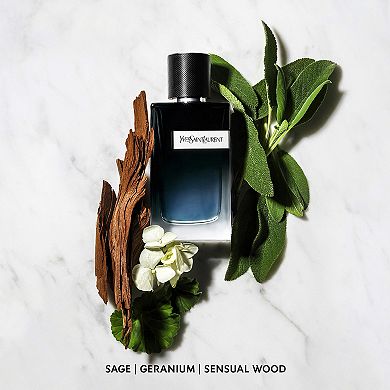Y Eau de Parfum with Fresh Geranium & Sensual Woods