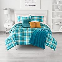 The Big One Jessup Plaid Comforter Set w/Sheets and Pillows
