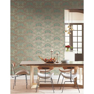 York Wallcoverings Yarrow Nouveau Wallpaper