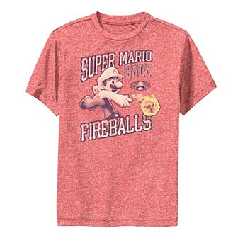 Boys 8-20 Nintendo Super Mario Bros. Fireballs Est. '85 Tee