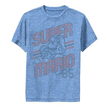 Boys 6-20 Super Mario 85 Faded Vintage Graphic Tee