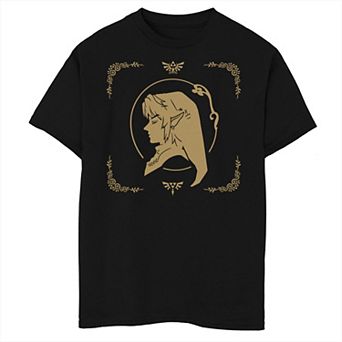 Boys 6-20 Nintendo Legend Of Zelda Link Side Profile Tee