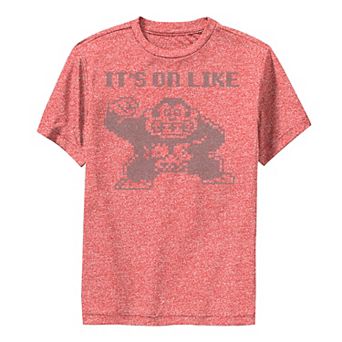 Boys 8-20 Nintendo It's On Like Donkey Kong Poster Tee
