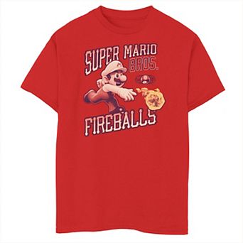 Boys 8-20 Nintendo Super Mario Bros. Fireballs Est. '85 Tee