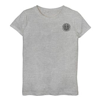 Girls 7-16 Marvel Loki TVA For All Time Always Left Chest Logo Graphic Tee