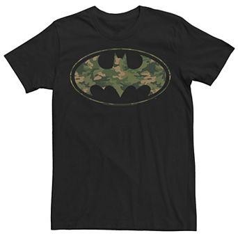 Men's DC Comics Batman Arctic Camo Logo Tee