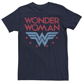 Men's Wonder Woman Retro Logo Tee