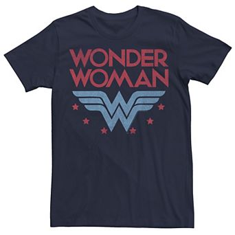 Men's Wonder Woman Retro Logo Tee