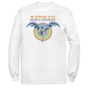 Men's DC Comics Pride Batman Rainbow Run Tee