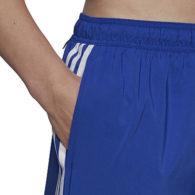 Men's adidas 3 Stripe Classic Swim Trunks