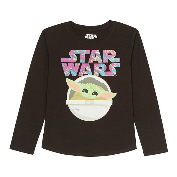 Girls 7-16 Star Wars The Mandalorian The Child AKA Baby Yoda Graphic ...