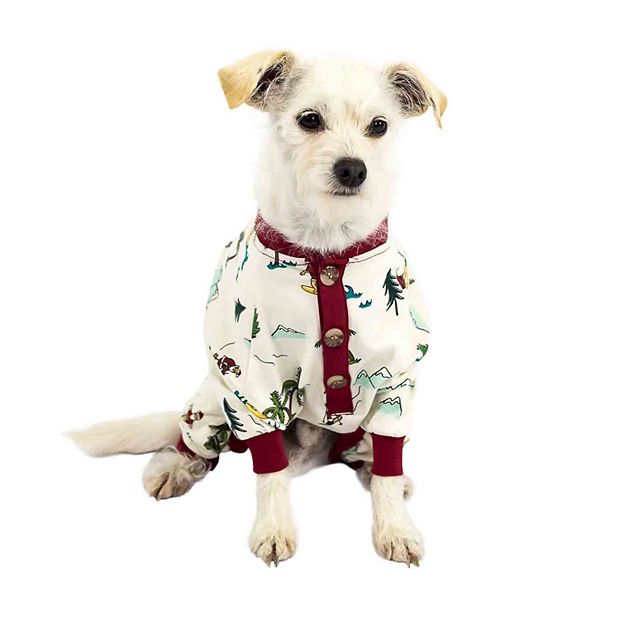 Embroidered Plush Robe by Dog Threads, Matching Owner & Big Dog Clothes