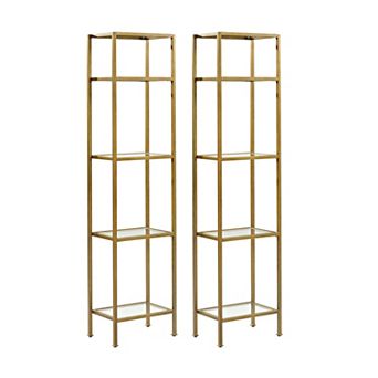 Crosley Aimee 2 pc Etagere Set
