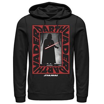 Men's Star Wars Darth Vader Text Box Up Hoodie