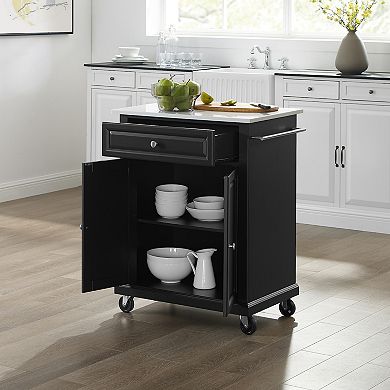 Crosley Compact Granite Top Kitchen Cart