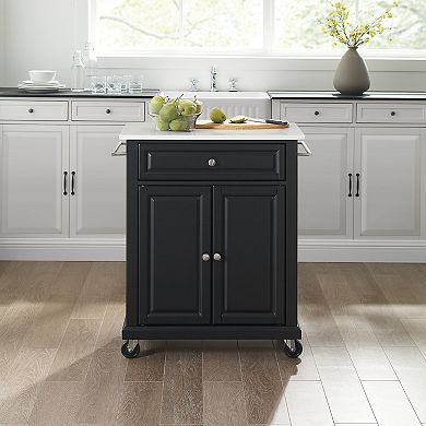 Crosley Compact Granite Top Kitchen Cart