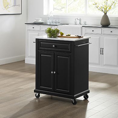 Crosley Compact Granite Top Kitchen Cart