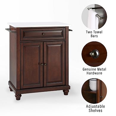 Crosley Cambridge Granite Top Portable Kitchen Island / Cart